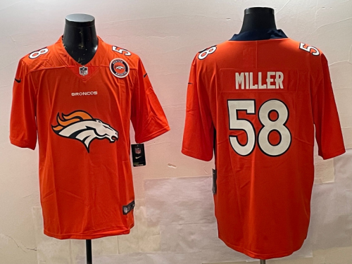 2025 Broncos Men's American Football Jersey