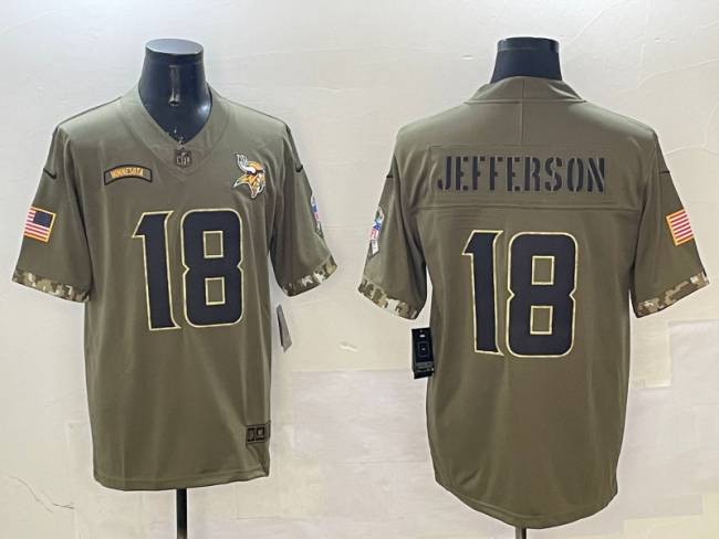 2025 Vikings Men's American Football Jersey