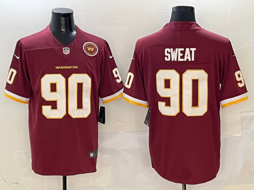 2025 Redskins Men's American Football Jersey