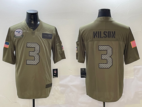 2025 Seahawks Men's American Football Jersey