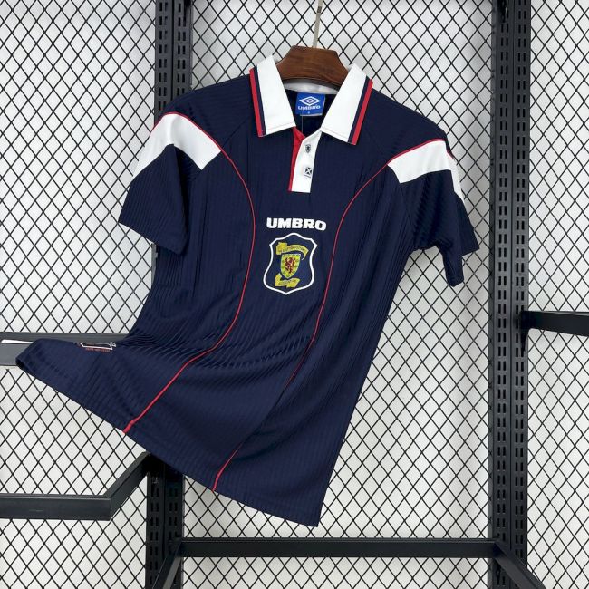 Retro 96/98 Scotland Home Jersey