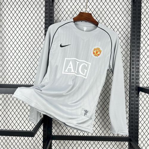 Retro Manchester United 07/08 Goalkeepe Long Sleeves Jersey