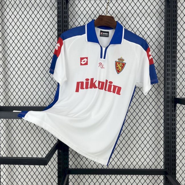 Retro 2004 Real Zaragoza Home Man Jersey