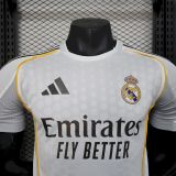 Player Version | 25/26 Real Madrid Home Jersey