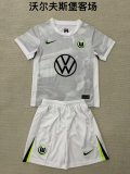 25/26 Wolfsburg Away Kids Kit