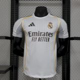 Player Version | 25/26 Real Madrid Home Jersey