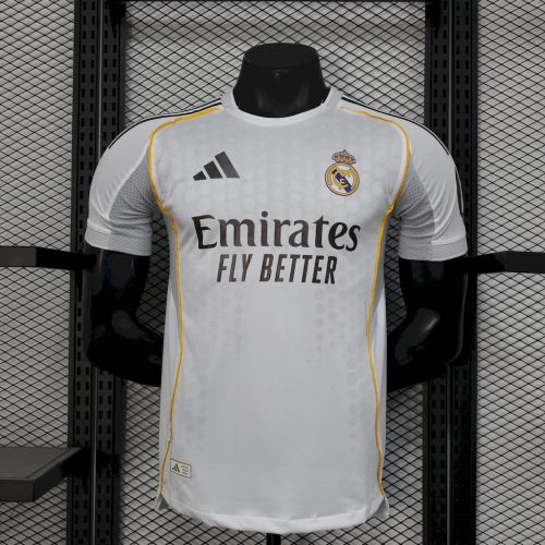 Player Version | 25/26 Real Madrid Home Jersey