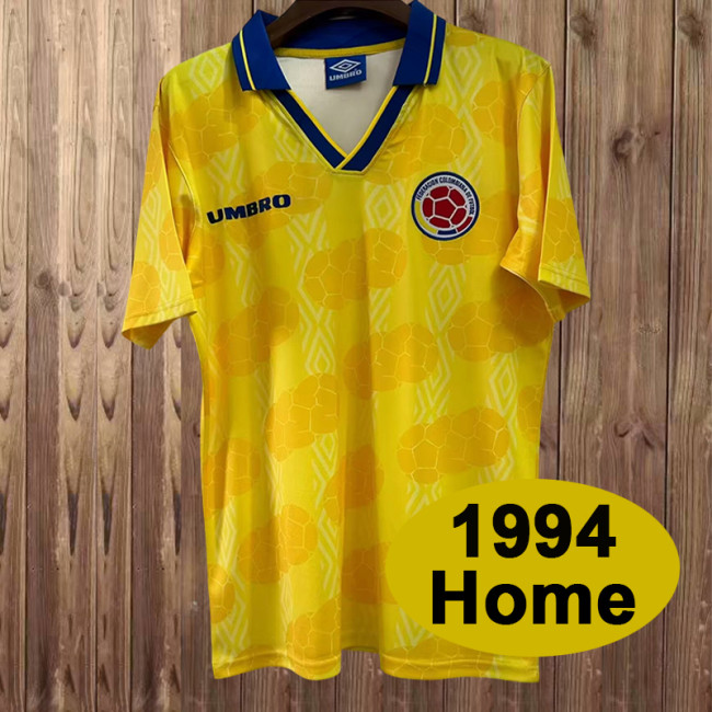 Retro 1994 Colombia Home Jersey