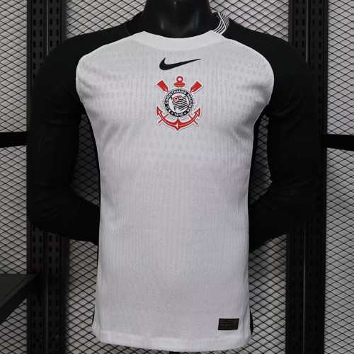 25/26 Corinthians Home Long Sleeve Jersey | Player Version
