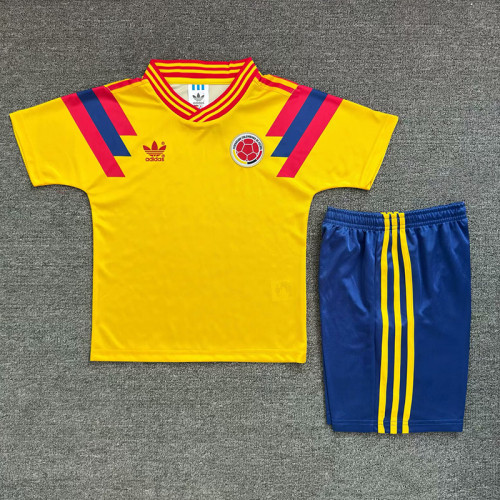 Retro 1990 Colombia Home kids kit