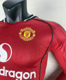 25/26 Manchester United Home Long Sleeve Jersey | Player Version