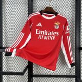 25/26 Benfica Home Long Sleeves Jersey | Fan Version