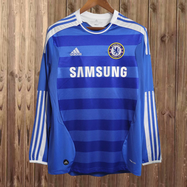 Retro 2011/12  Chelsea Home Long Sleeve Jersey