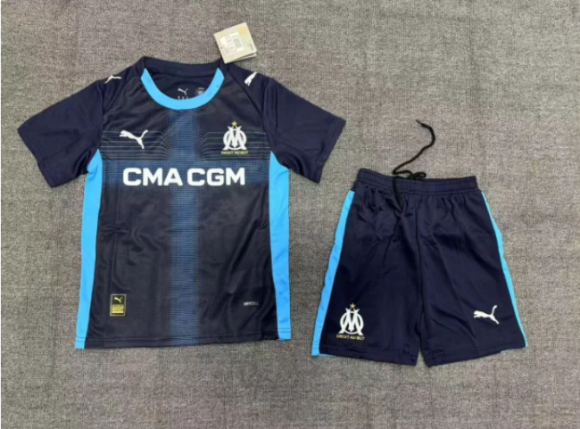 25/26 Marseille Away Kids Kit