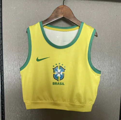 25/26 Women Brazil Home Vest Jersey
