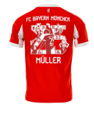 25/26 Bayern Munich Home Thomas Müller Special Man Jersey  | Fan Version