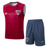 25/26 Sao Paulo Adult Training Vest Set