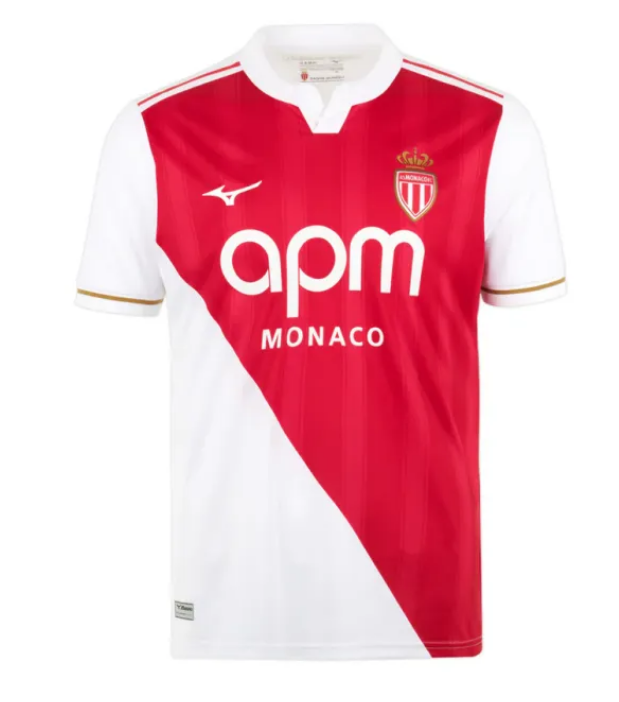 25/26 Monaco Home Man Jersey | Fan Version