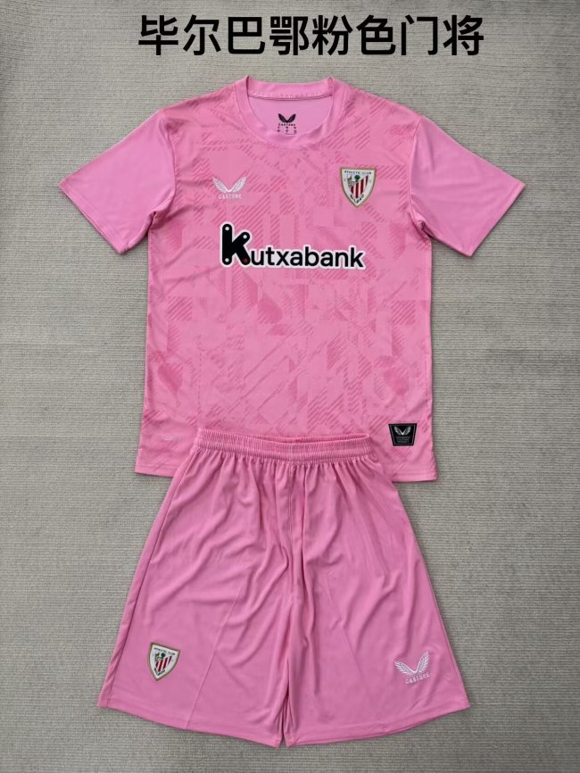 25/26 Athletic Bilbao Pink Kids Kit