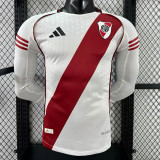 25/26 River Plate Home Long Sleeve Jersey | Player Version