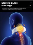 Neck Massager Portable Cordless Equipment Wireless Electric Vibrating Neck Vibrating Massage