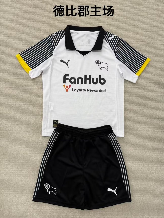 25/26 Derby County Home Adult Uniform