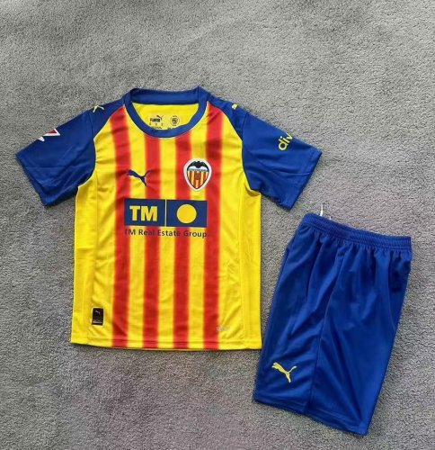 25/26 Valencia Third  Away Kids Kit