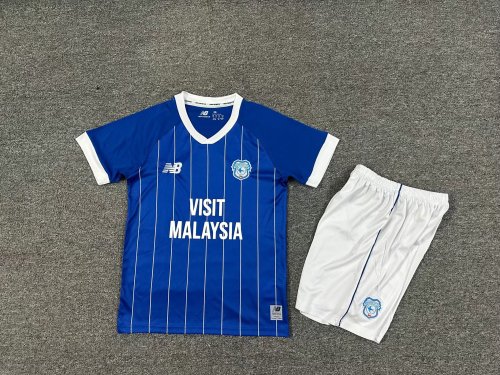 25/26 Cardiff City Home Kids Kit