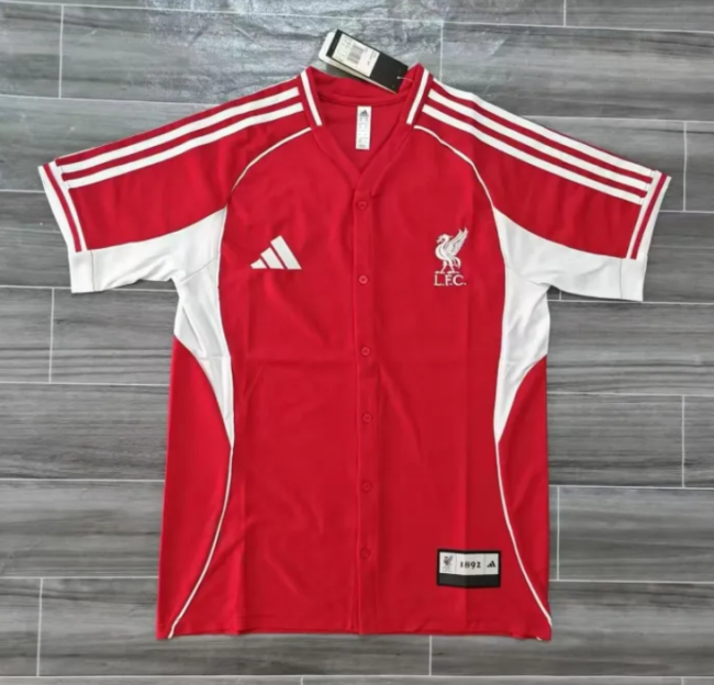 25/26 Liverpool  Baseball US Pack Man Jersey