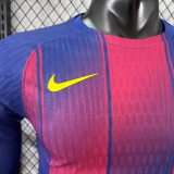 25/26 Barcelona Travis Scott Edition Home Long Sleeve Jersey | Player Version