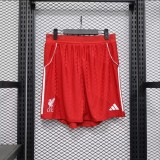 2025 Liverpool Home Shorts Player