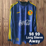 Retro 98/99 Club America Away Long Sleeve Jersey