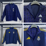 25/26 Real Madrid Double-Sided Windbreaker Jacket