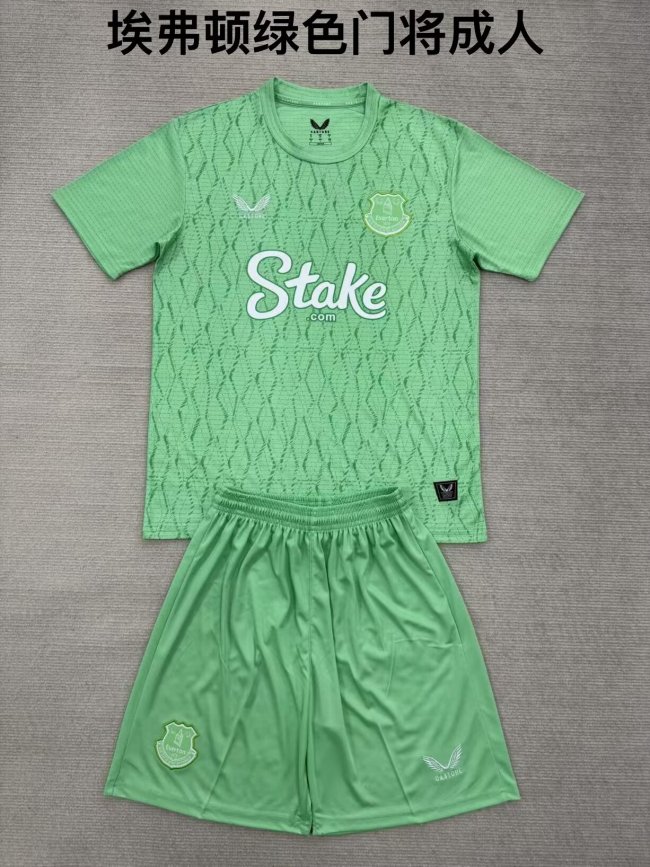 25/26 Everton Goalkeeper  Adult Uniform