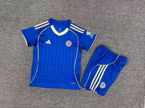 25/26 Leicester City Home Kids Kit