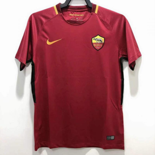 Retro 17/18  AS Roma Home Jersey