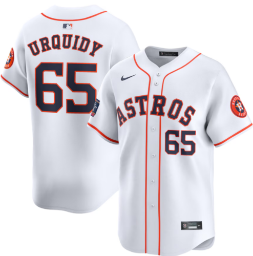 MLB Houston Astros White Full Team Customizable-Heat-Press logo