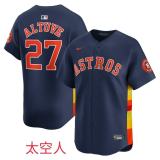 MLB ASTROS Navy Full Team Customizable-Heat-Press logo