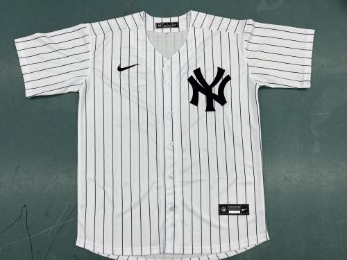 MLB Yankees White Stripes Full Team Customizable-Heat-Press logo