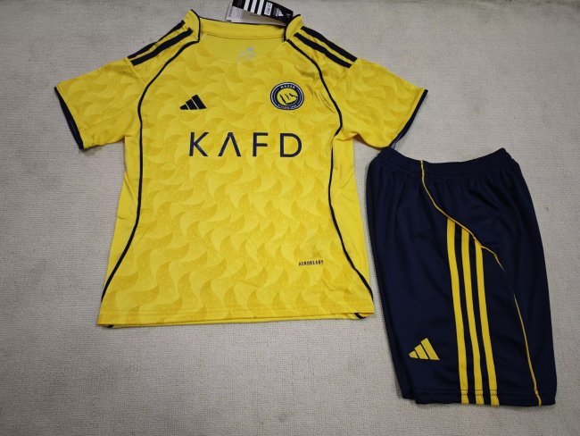 25/26 Al-Nassr Home Kids Kit