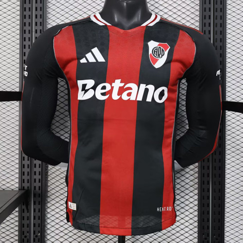 25/26 River Plate Away Long Sleeve Jersey | Player Version