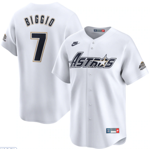 Heat-Press logo MLB Houston Astros White Full Team Customizable