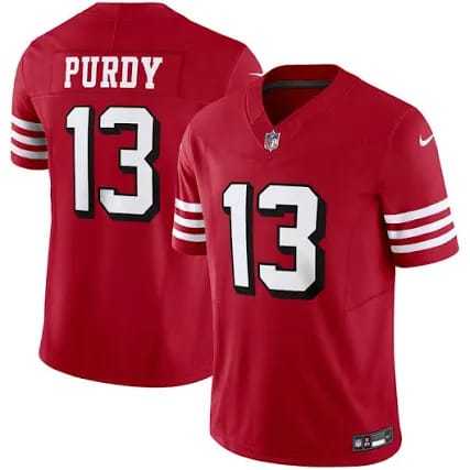 MLB Adult 49ERS RED #13 Jersey