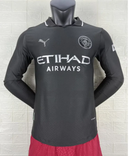 25/26 Manchester City  Away Long sleeve Jersey | Player Version