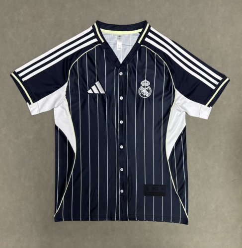 25/26 Real Madrid Baseball US Pack Jersey