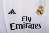 Retro 15/16 Real Madrid Home Long Sleeve