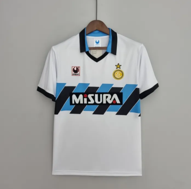 Retro 90/91 Inter Milan Away Jersey