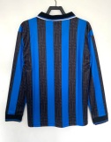 Retro Inter Milan 97/98 Home Long Sleeves Jersey