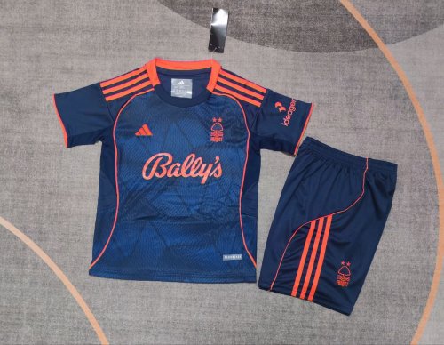 25/26 Nottingham Forest Third Away Kids Kit