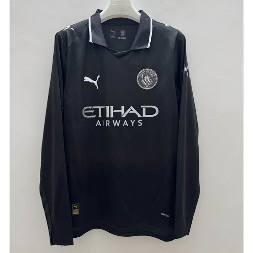 25/26 Manchester City  Away Long sleeve Jersey | Fan Version
